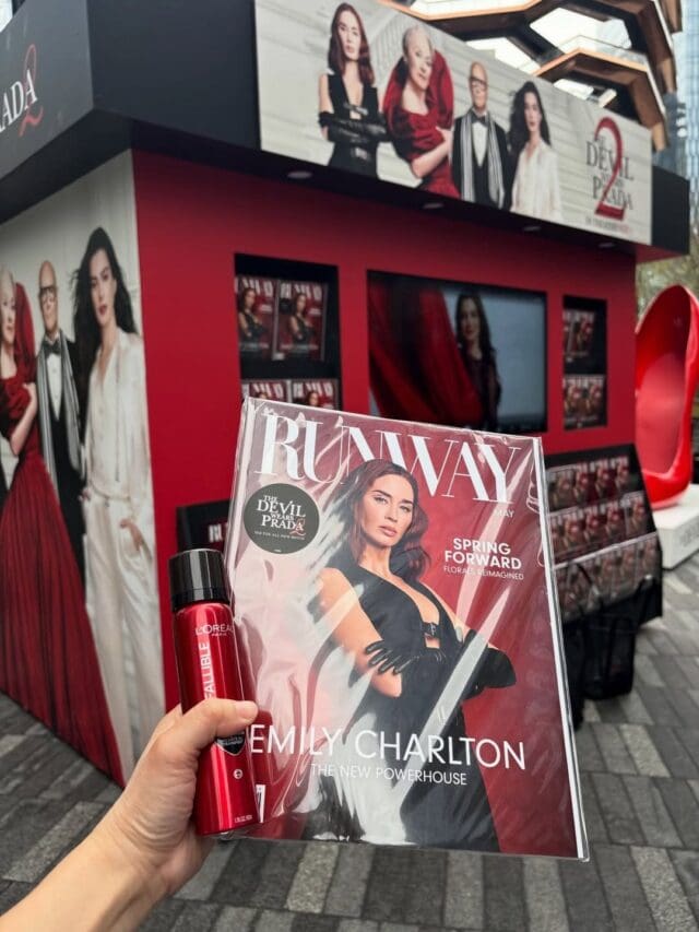 New York – Fictionnel Runway Lancement du magazine en édition limitée – Le Diable s'habille en Prada 2