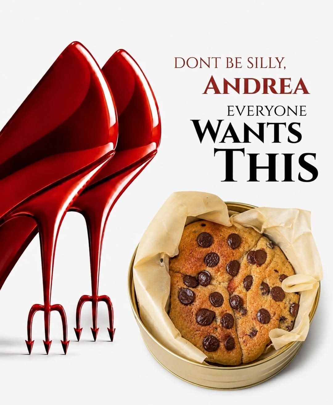Chocolate Chip Cookie Tin Devil Wears Prada 2 franchise licensing