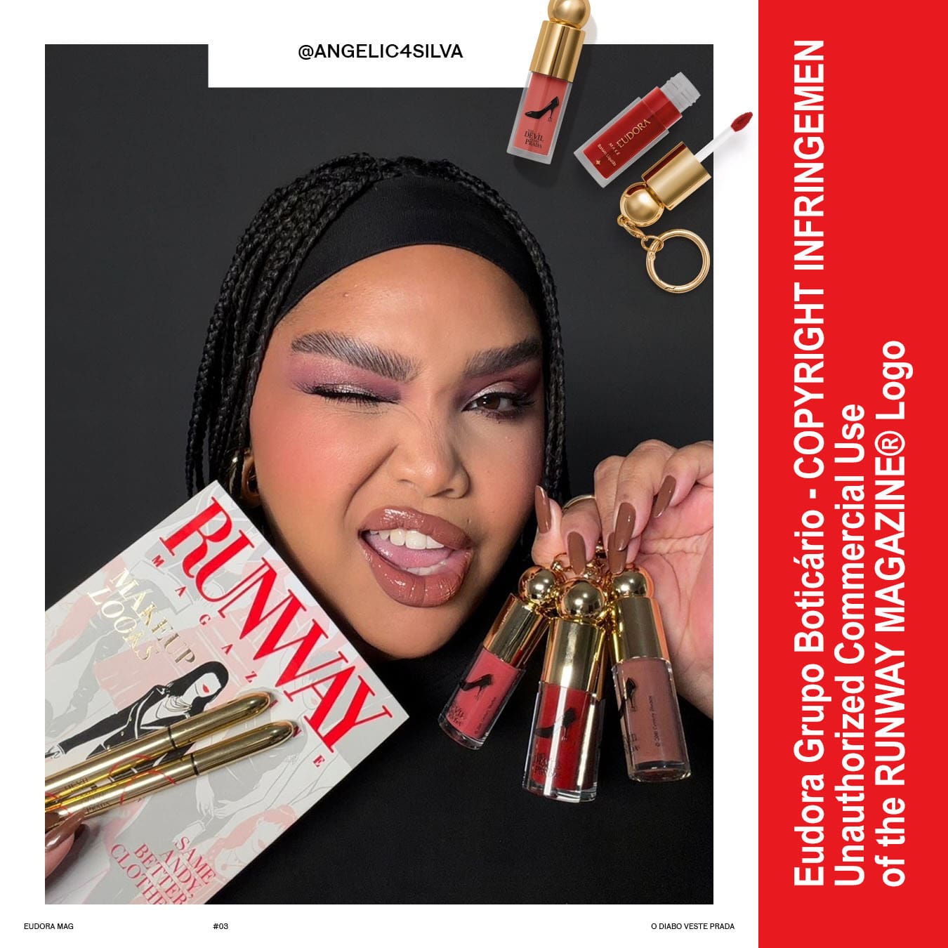 Eudora Grupo Boticário 版权侵权 未经授权使用 RUNWAY MAGAZINE® 标志03
