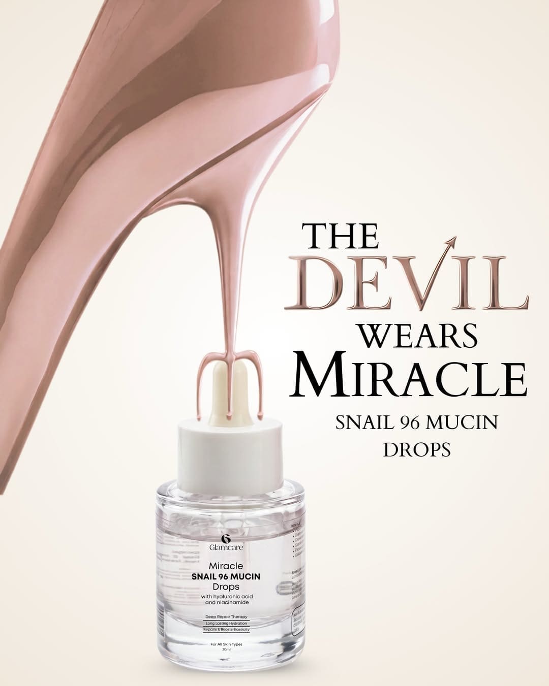 Glam Care Snail 96 Mucin Drops Devil Wears Prada 2 franchise licensing