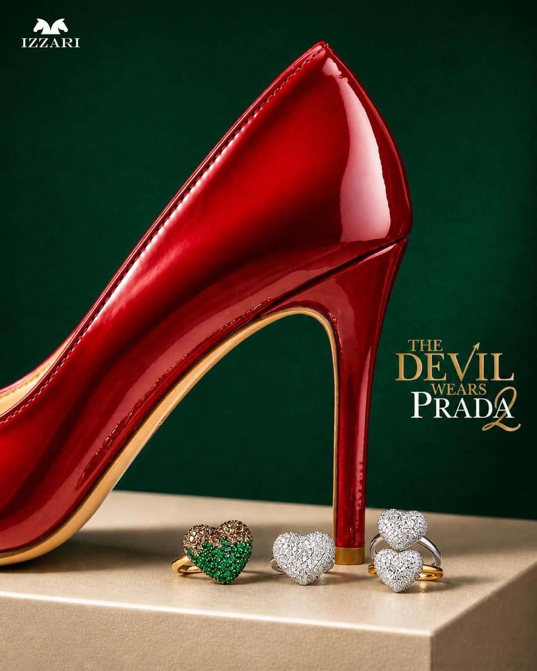 Izzari Diamonds Promotional Jewelry Devil Wears Prada 2 franchise licensing