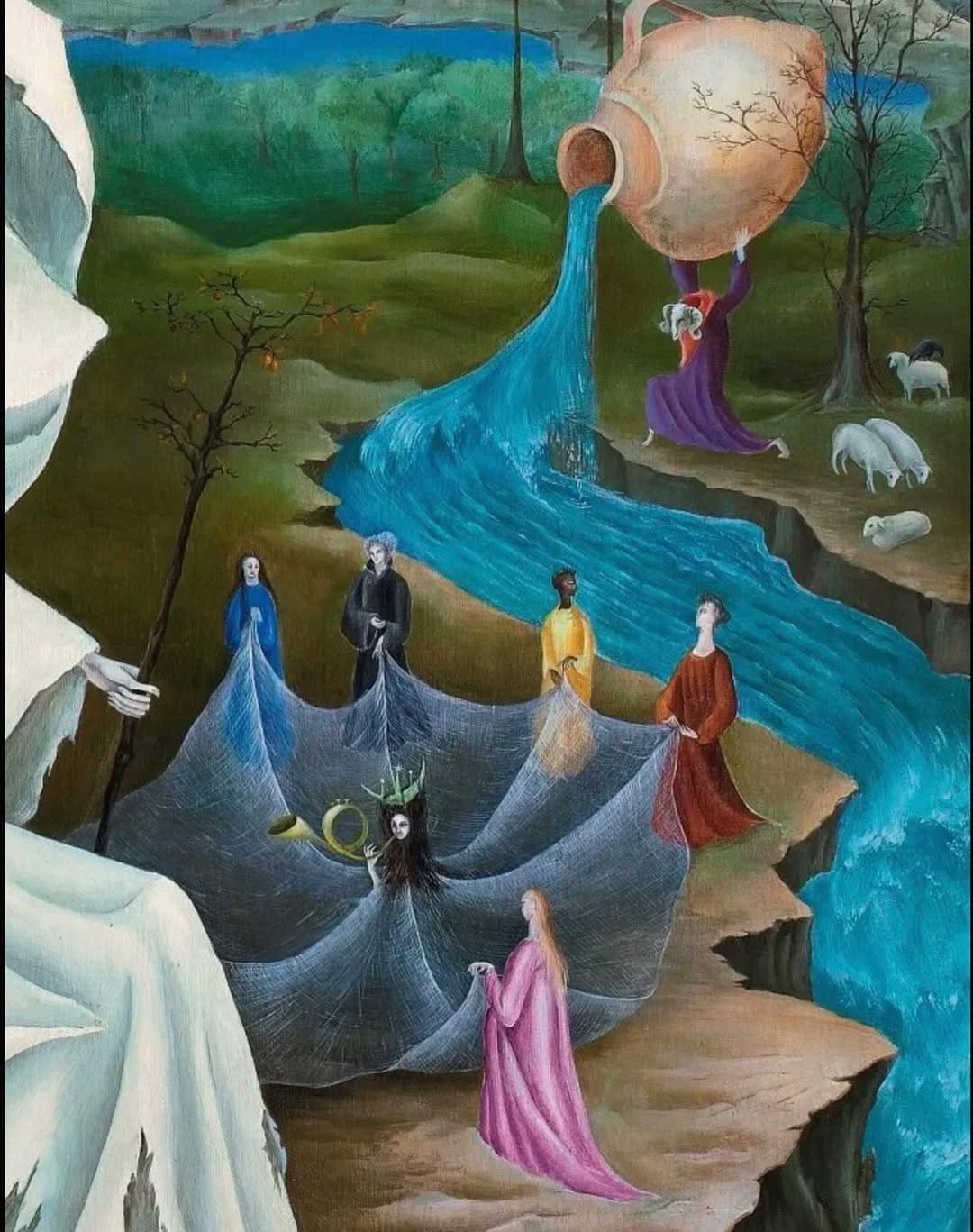 Madonna Die Versuchung des heiligen Antonius von Leonora Carrington 1945