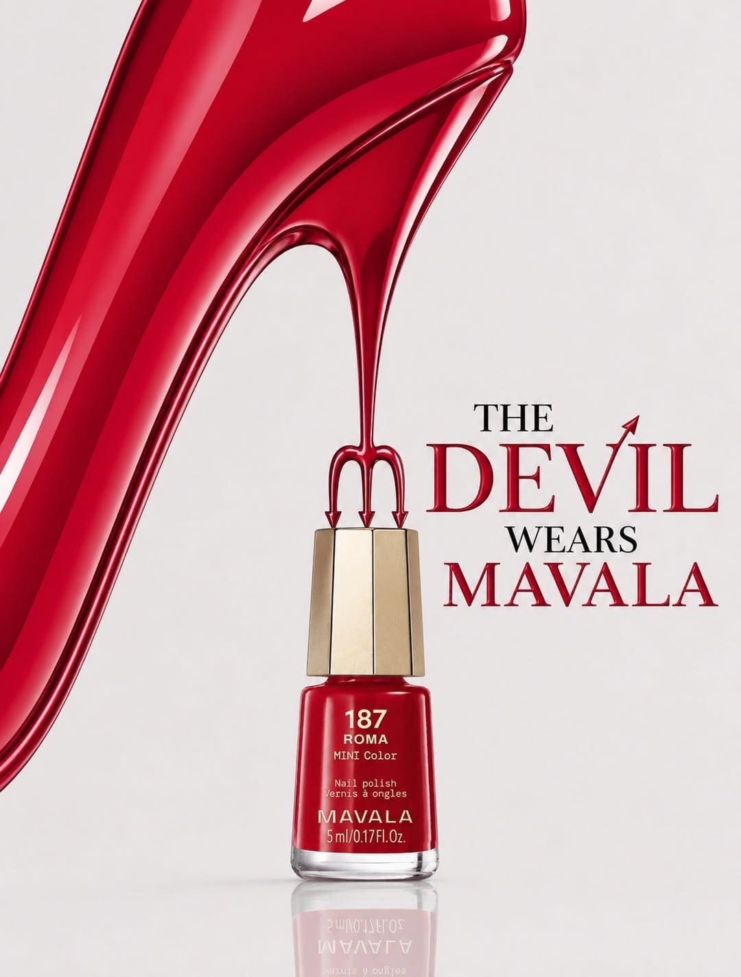 Mavala 187 Nail Polish Roma 187 Devil Wears Prada 2 franchise licensing