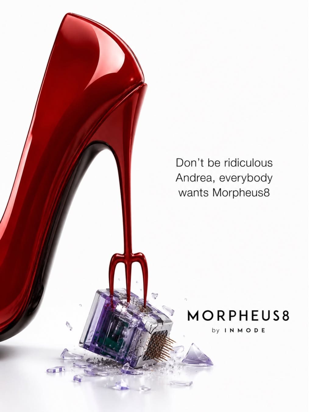 Morpheus8 Paris – eine hautstraffende RF-Mikroneedling-Behandlung – Devil Wears Prada 2 – Franchise-Lizenz