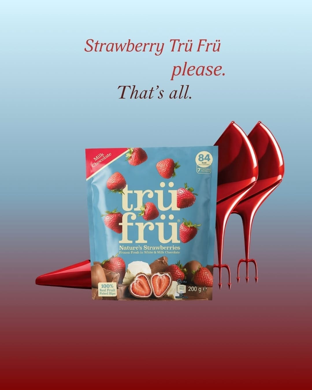 Tru Fru Branded Chocolate covered fruit bombons Devil Wears Prada 2 franchise licensing
