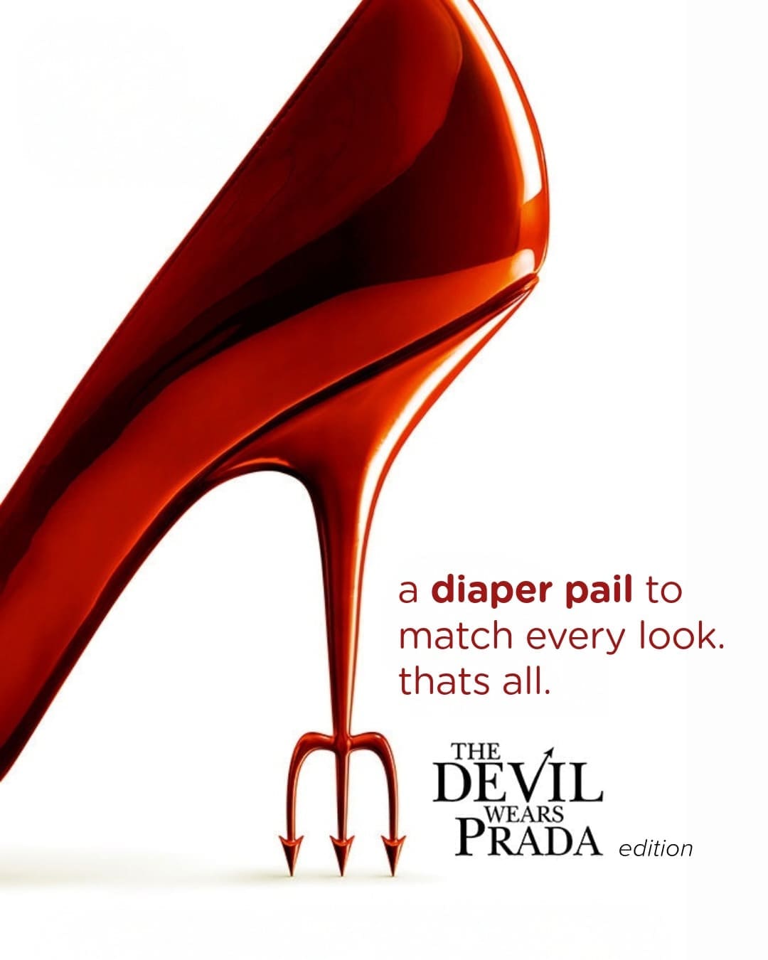 Ubbi Diaper Pails to match every look Devil Wears Prada 2 franchise licensing