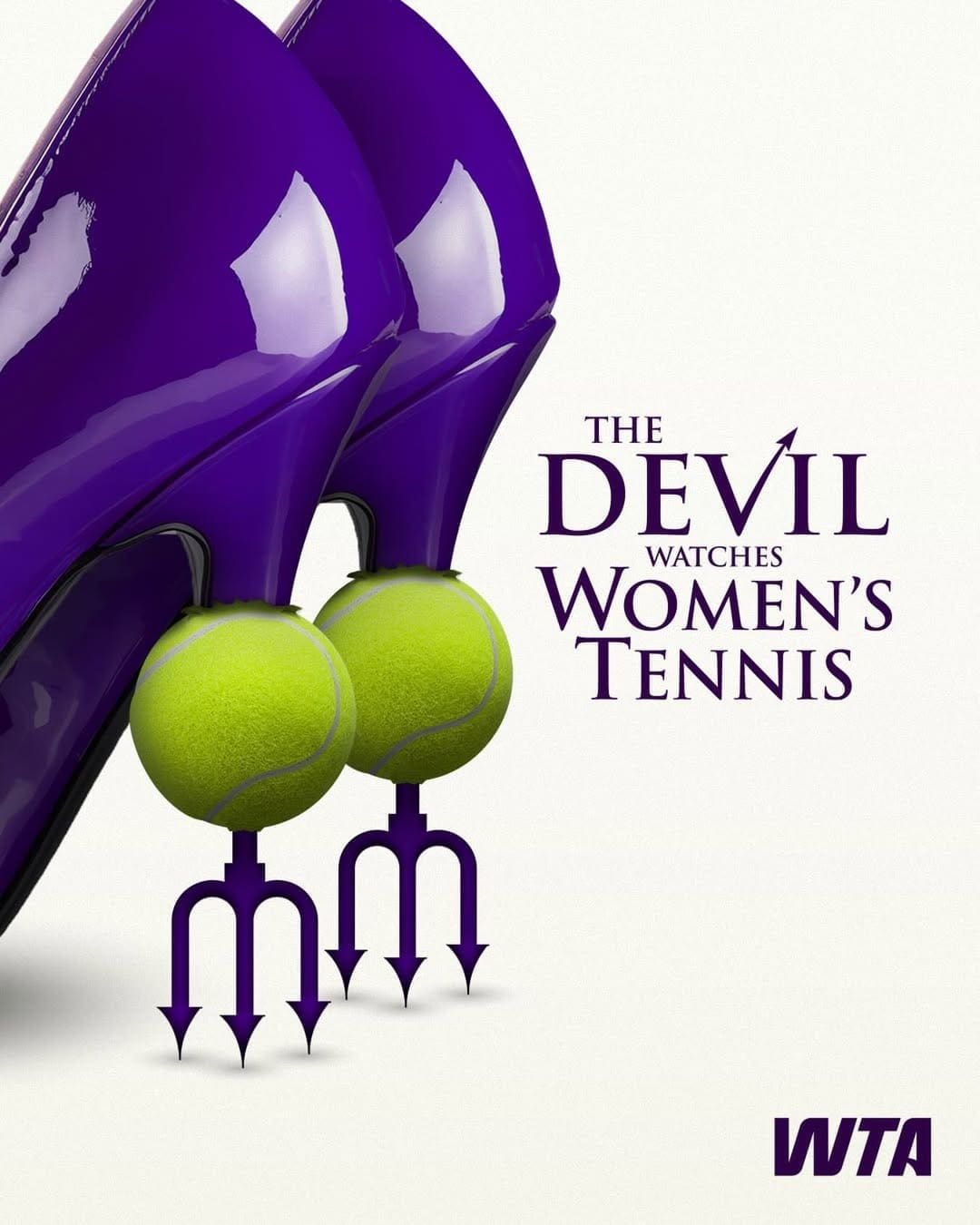 WTA Branded Tennis Balls Devil Wears Prada 2 franchise licensing