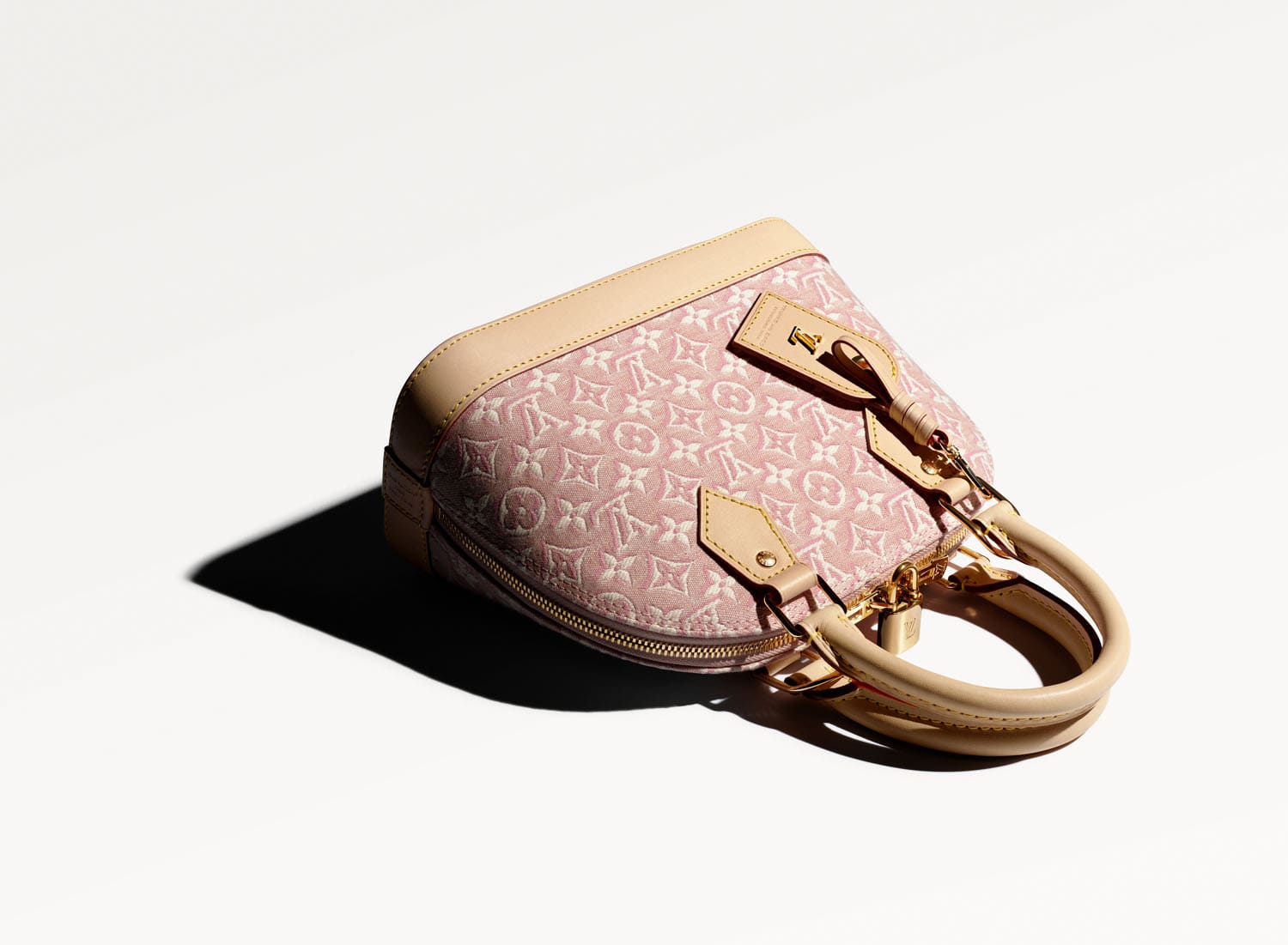 Alma Monogram 徽章 Rose Ruban