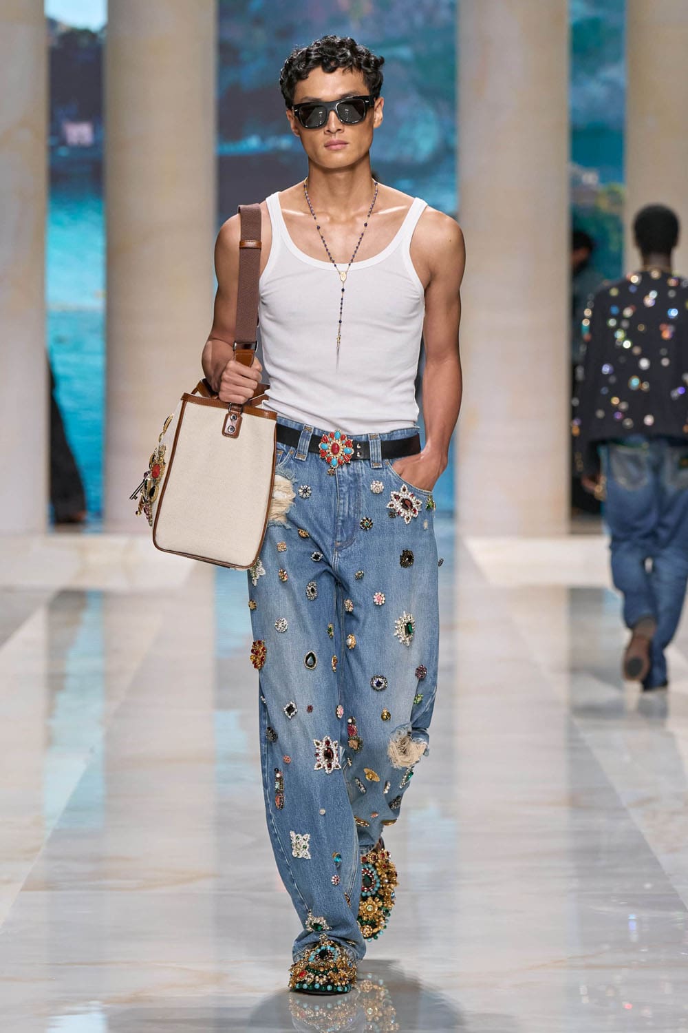 Dolce Gabbana Printemps Été 2027 Vacanze Siciliane Runway Magazine (10)