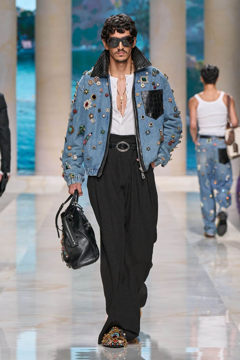 Dolce Gabbana Printemps Été 2027 Vacanze Siciliane Runway Magazine (12)