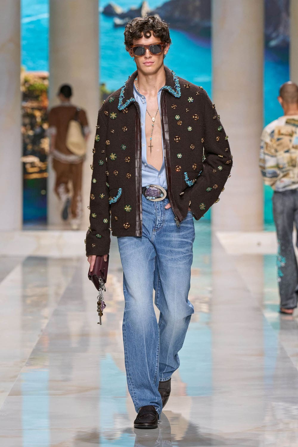 Dolce Gabbana Printemps Été 2027 Vacanze Siciliane Runway Magazine (28)