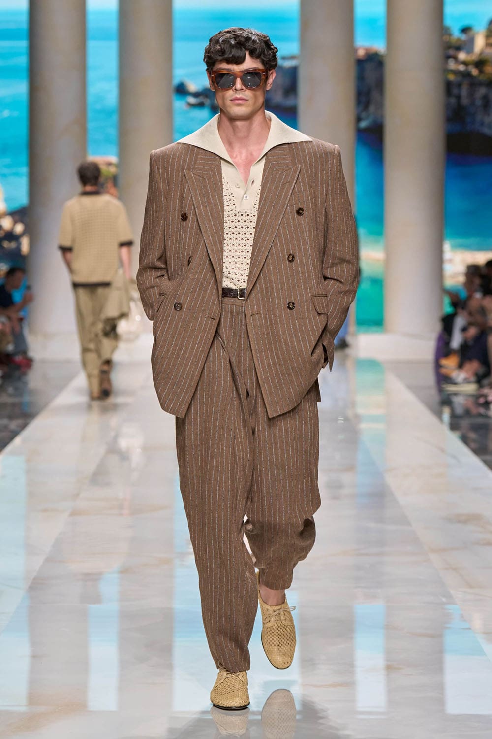 Dolce Gabbana Printemps Été 2027 Vacanze Siciliane Runway Magazine (31)