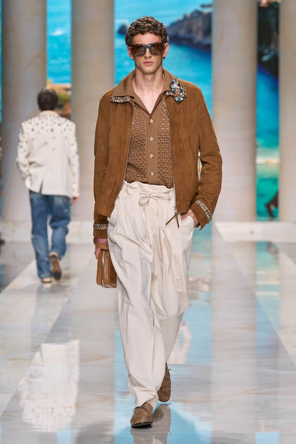 Dolce Gabbana Printemps Été 2027 Vacanze Siciliane Runway Magazine (41)