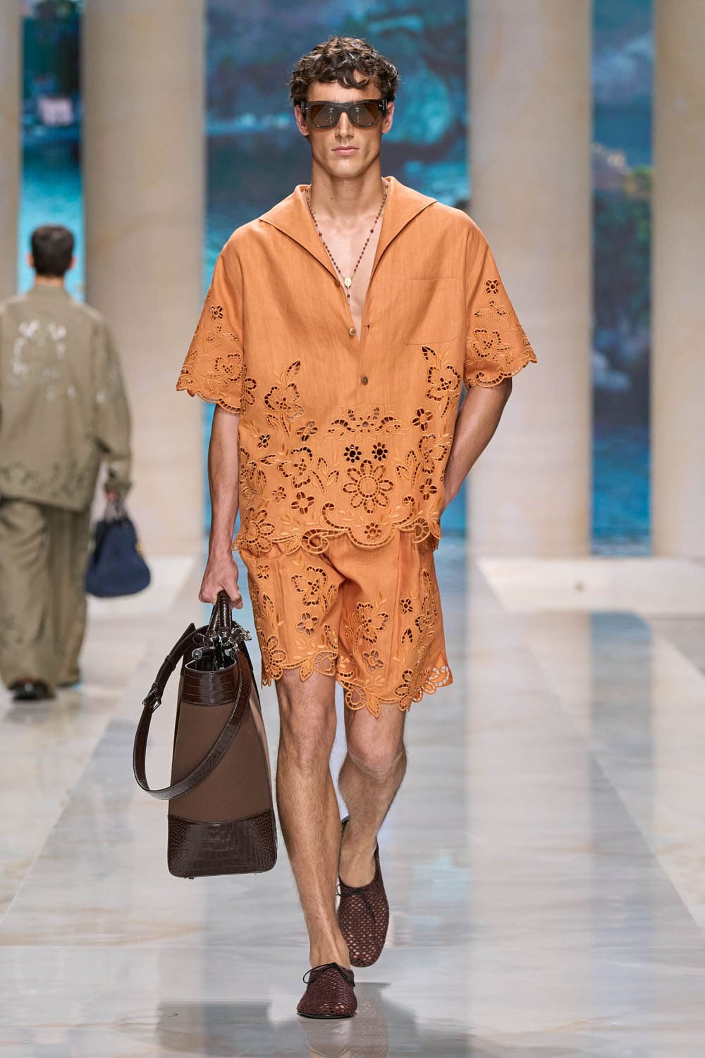 Dolce Gabbana Printemps Été 2027 Vacanze Siciliane Runway Magazine (51)