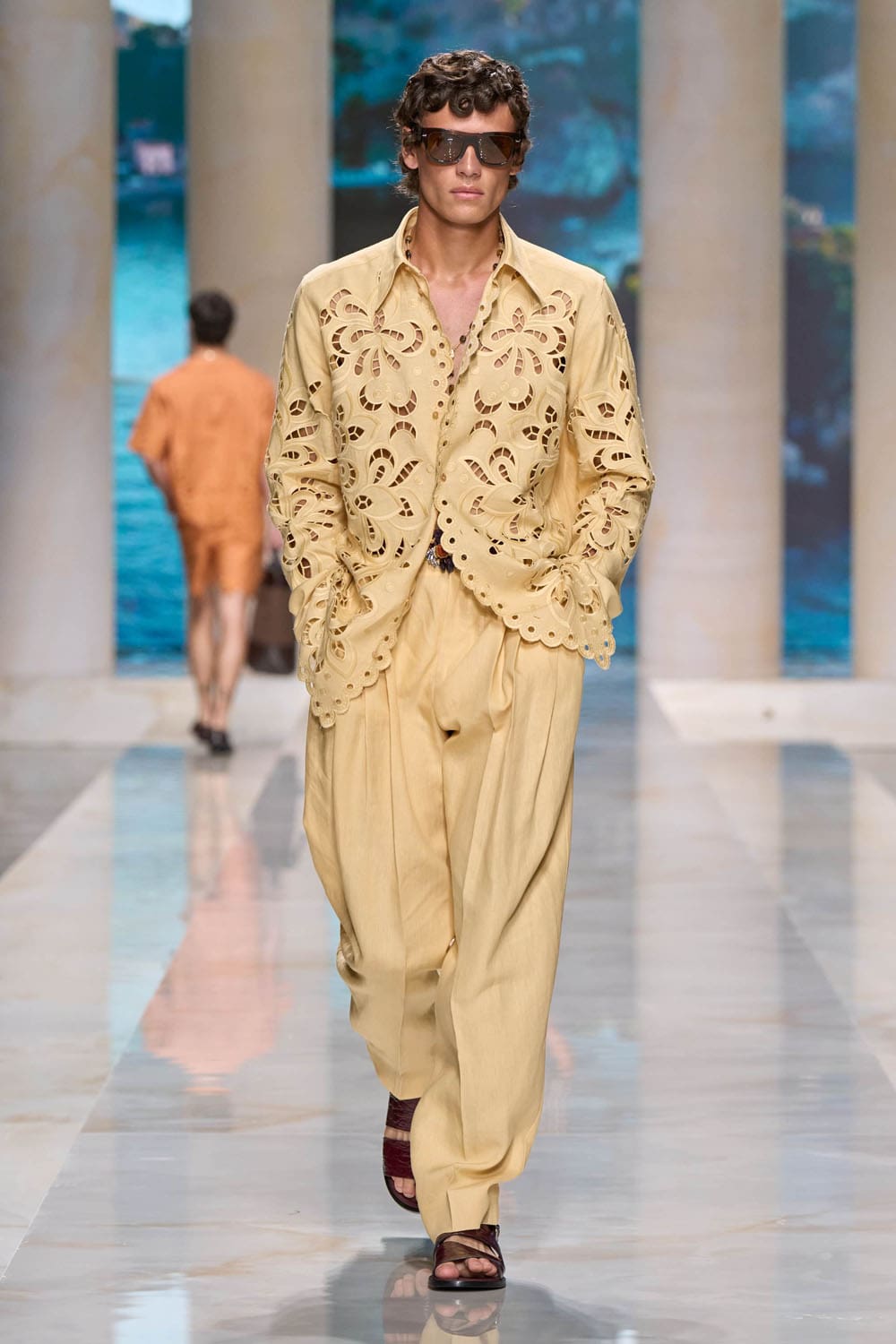 Dolce Gabbana Printemps Été 2027 Vacanze Siciliane Runway Magazine (54)