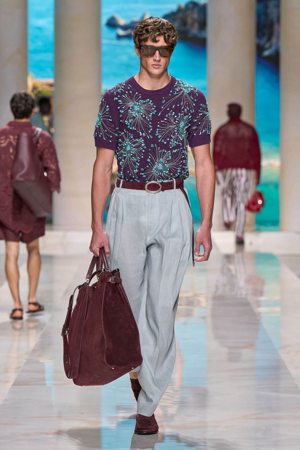 Dolce Gabbana Printemps Été 2027 Vacanze Siciliane Runway Magazine (65)