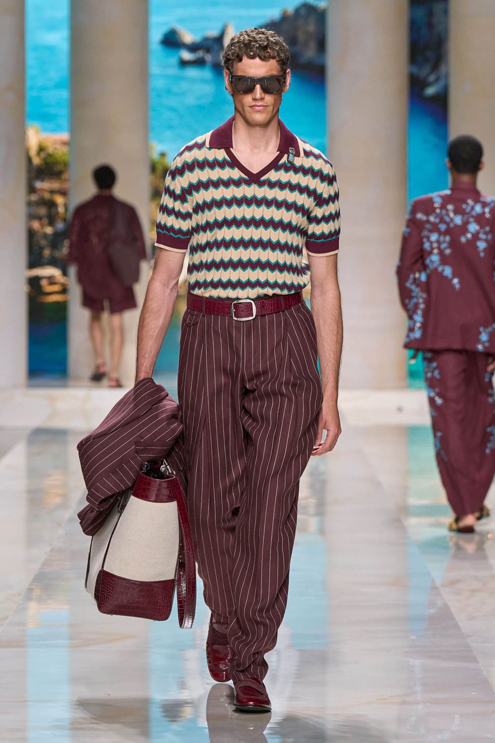 Dolce Gabbana Printemps Été 2027 Vacanze Siciliane Runway Magazine (66)