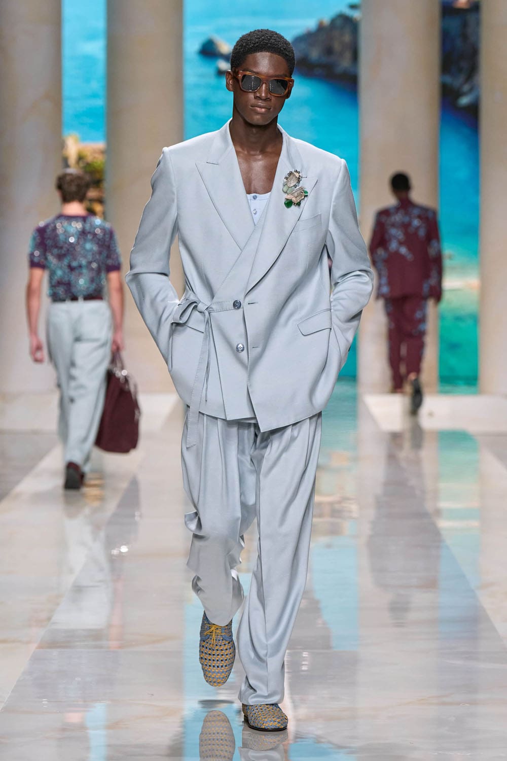Dolce Gabbana Printemps Été 2027 Vacanze Siciliane Runway Magazine (67)