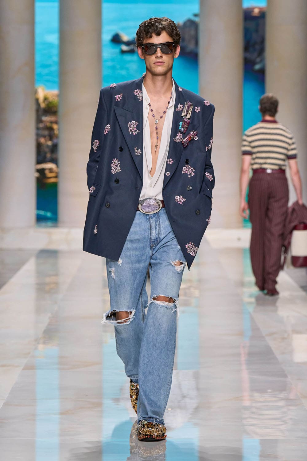 Dolce Gabbana Printemps Été 2027 Vacanze Siciliane Runway Magazine (68)