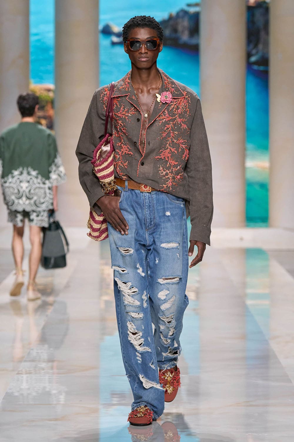 Dolce Gabbana Printemps Été 2027 Vacanze Siciliane Runway Magazine (75)