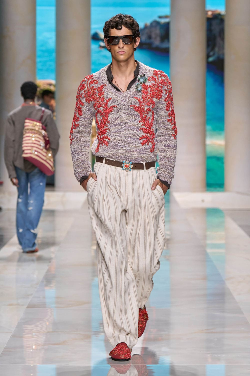 Dolce Gabbana Printemps Été 2027 Vacanze Siciliane Runway Magazine (77)