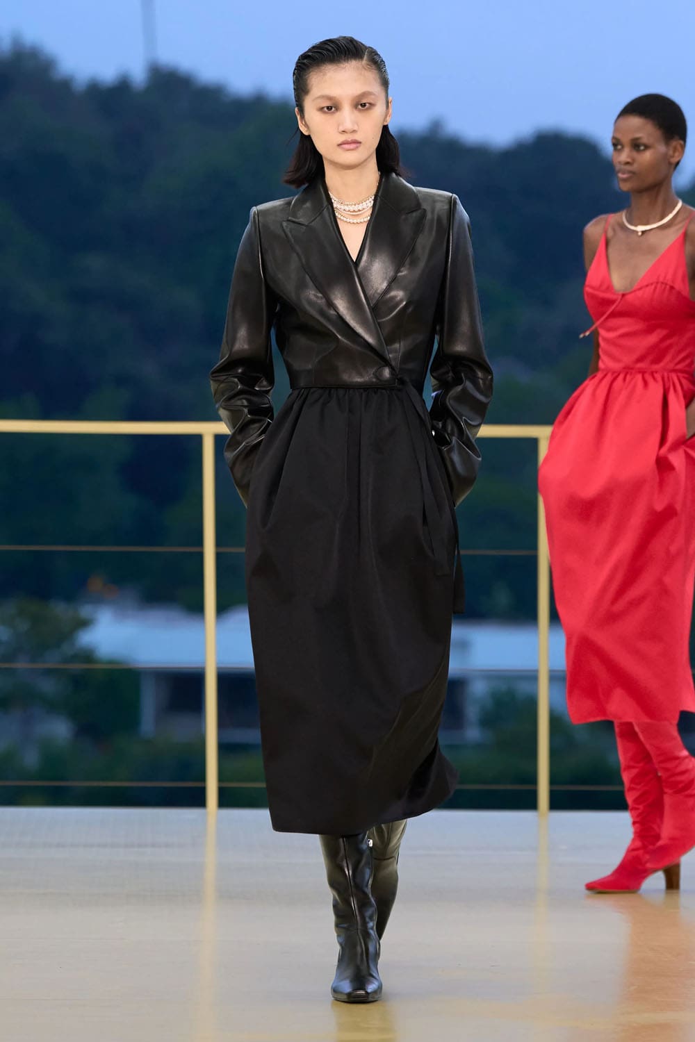 Hermes fall winter 2026 2027 the second chapter Resort Los Angeles Runway Magazine (46)