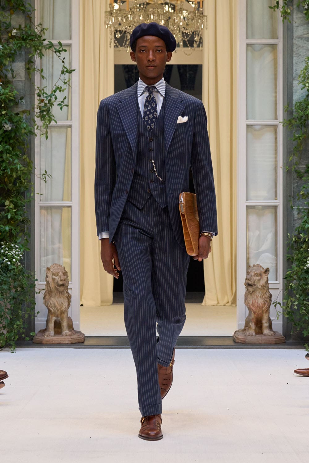 Ralph Lauren Printemps-Été 2027 Polo et Purple Label Homme Milan Runway (1)