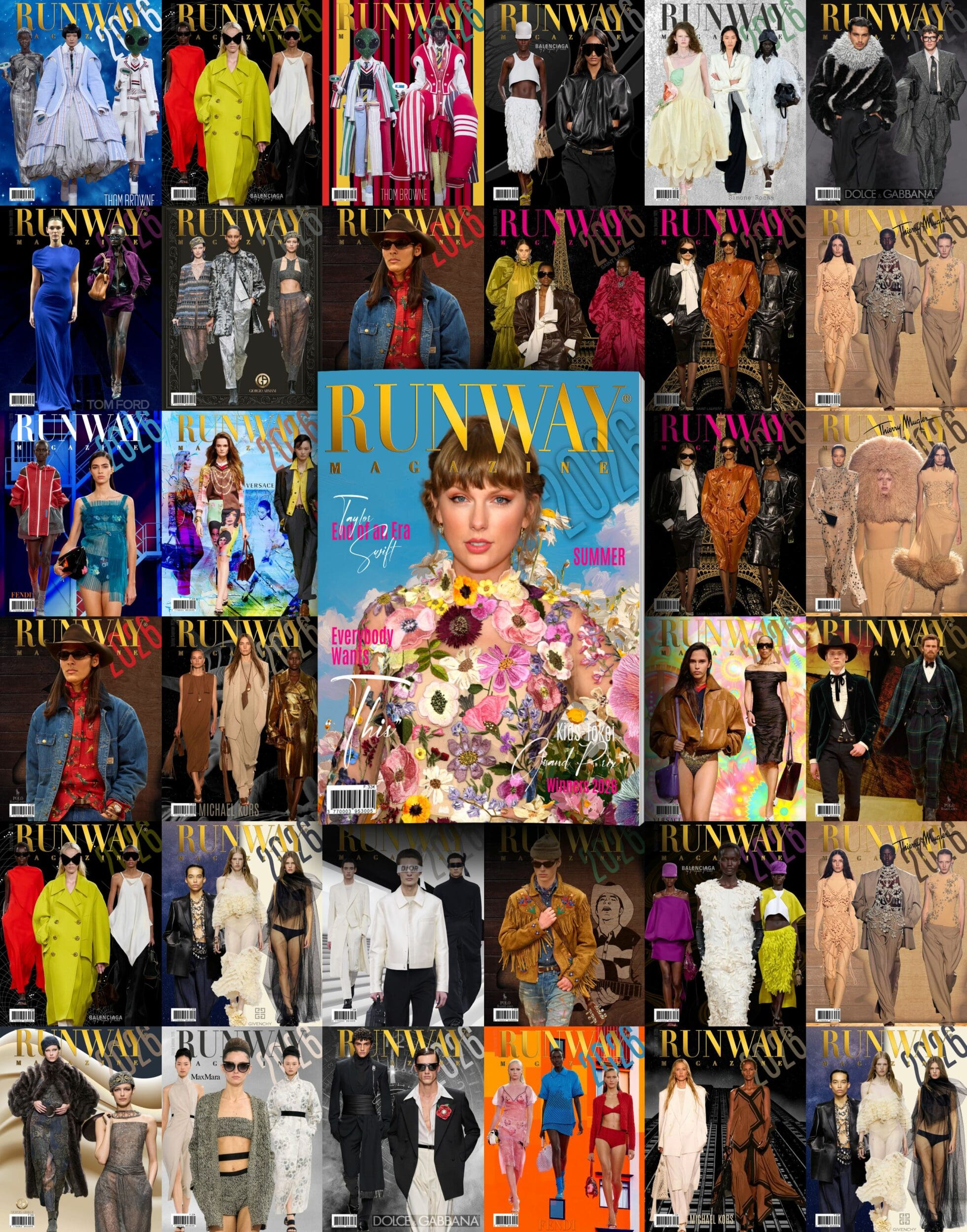 Runway Capas da Revista 2026