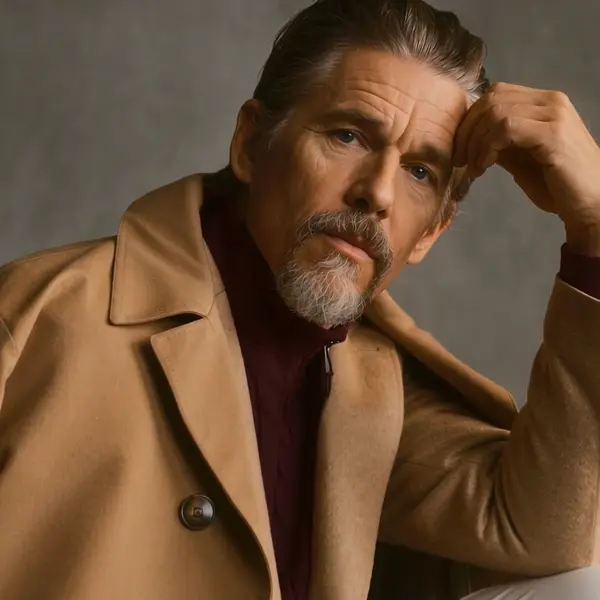 Ethan Hawke Global Brand Ambassador CANALI by Runway Magazine