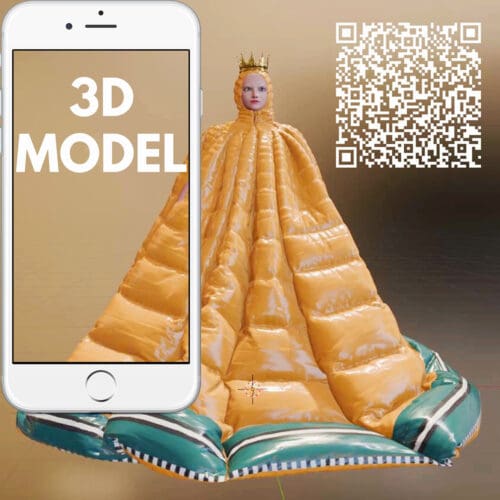 Modèle 3D Moncler de Re Inventing the Runway expérience par RUNWAY MAGAZINE