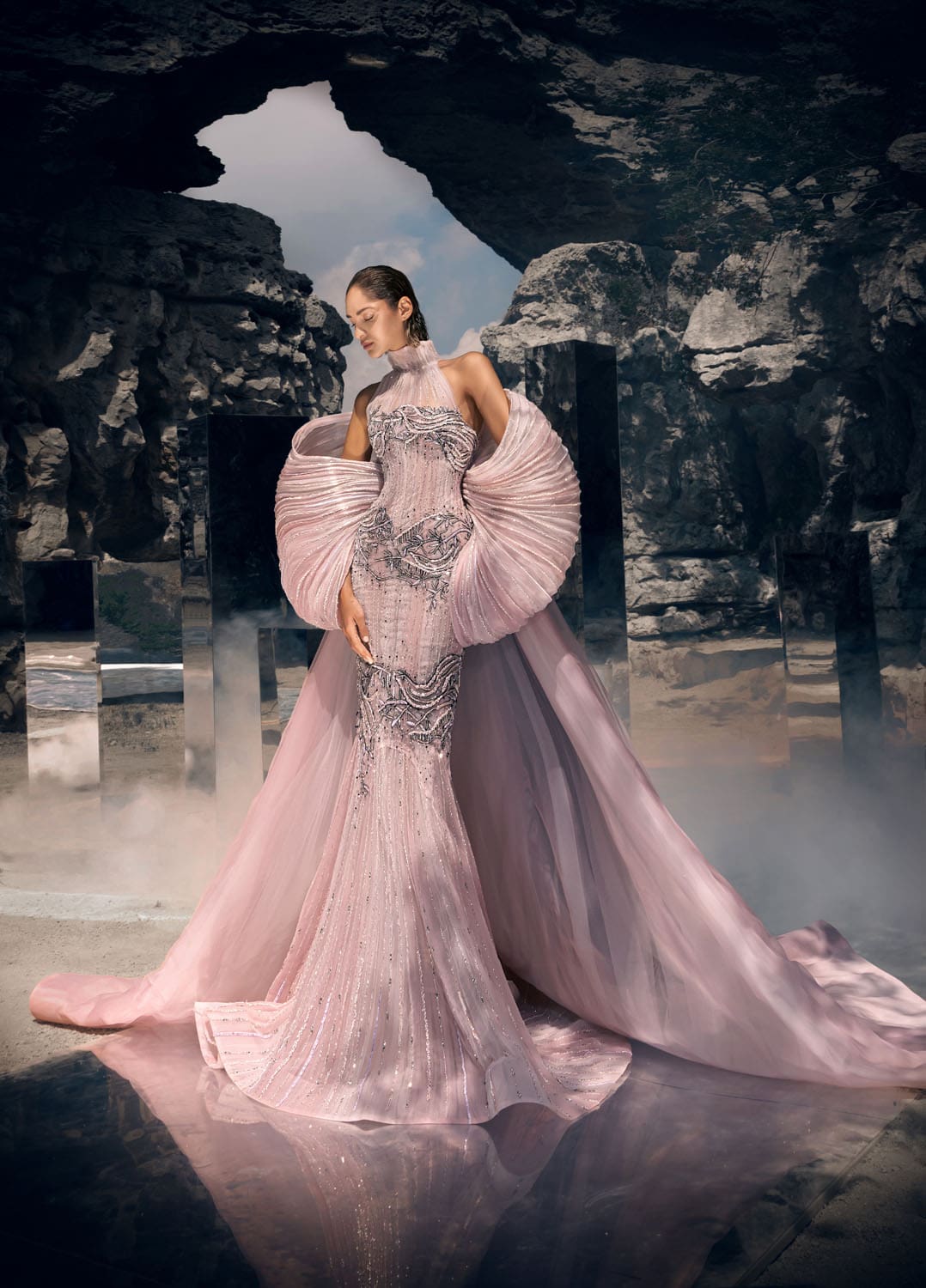 Ziad Nakad Haute Couture Automne Hiver 2026 2027 Runway Magazine (10)