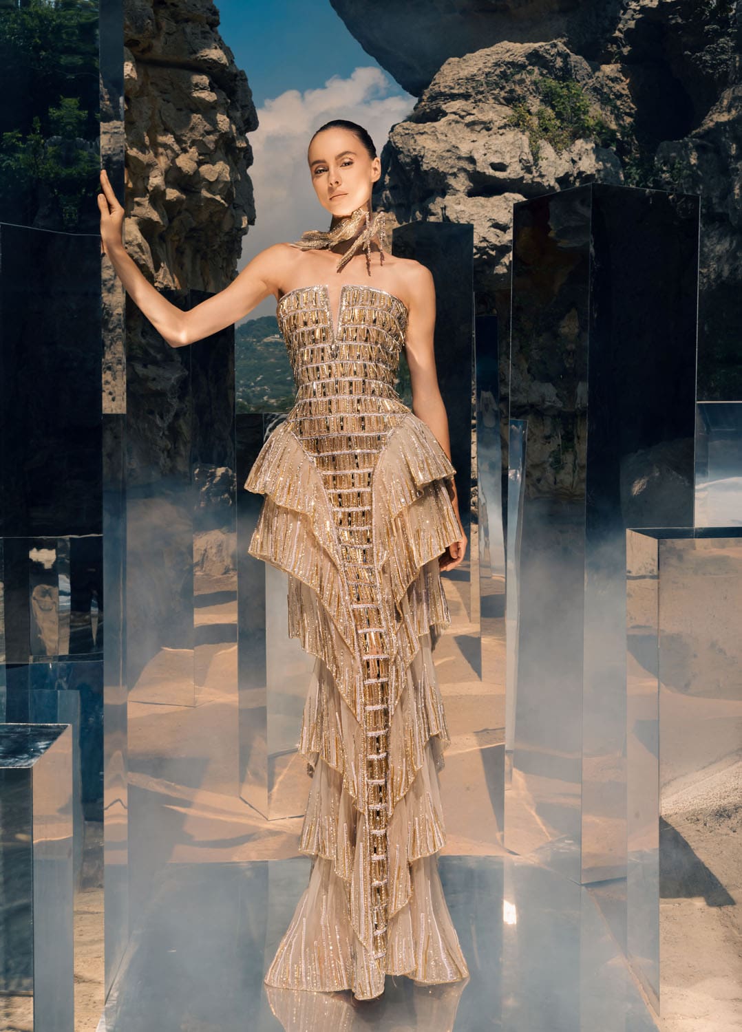 Ziad Nakad Haute Couture Automne Hiver 2026 2027 Runway Magazine (17)