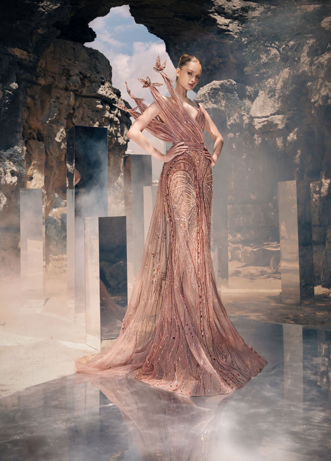 Ziad Nakad Haute Couture Automne Hiver 2026 2027 Runway Magazine (3)