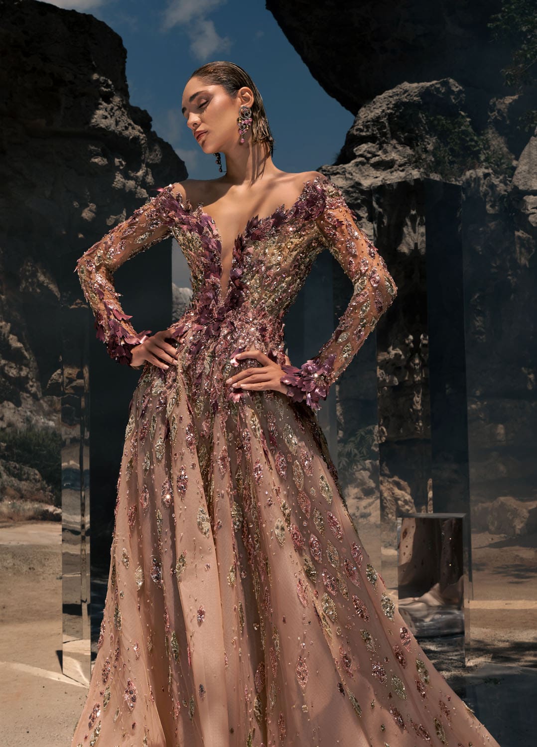 Ziad Nakad Haute Couture Automne Hiver 2026 2027 Runway Magazine (5)
