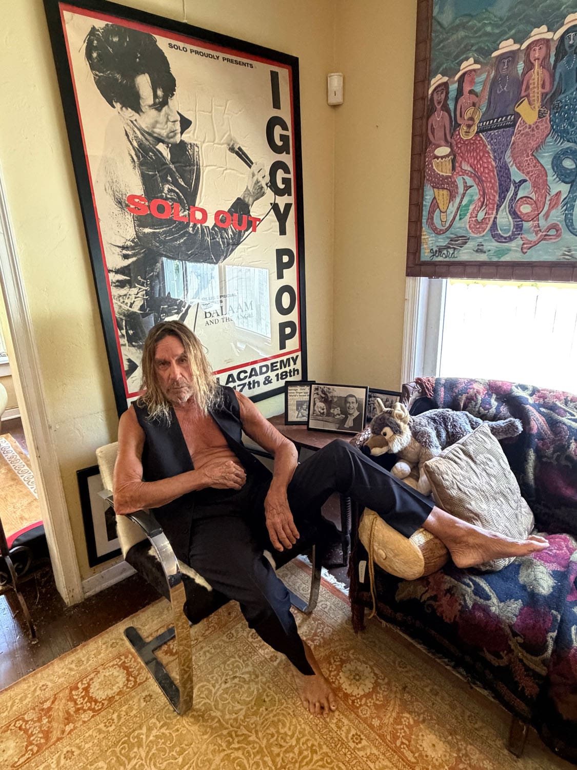 Iggy Pop Dior Oakland Runway 2 Magazine