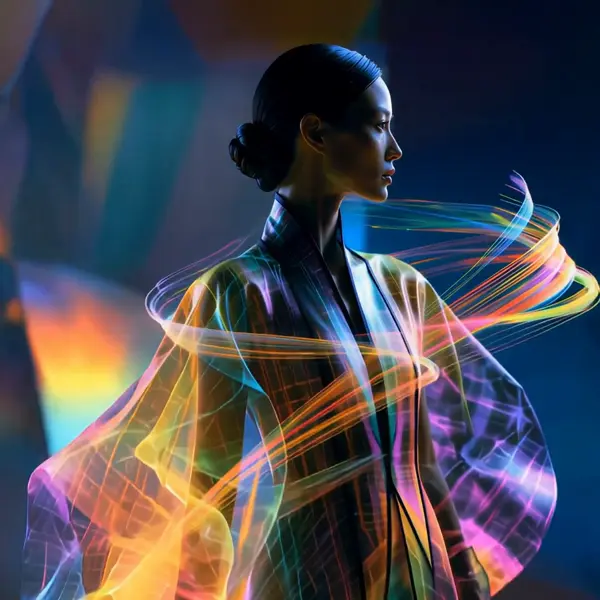 Optic Color in Fashion by Guillaumette Duplaix RUNWAY MAGAZINE