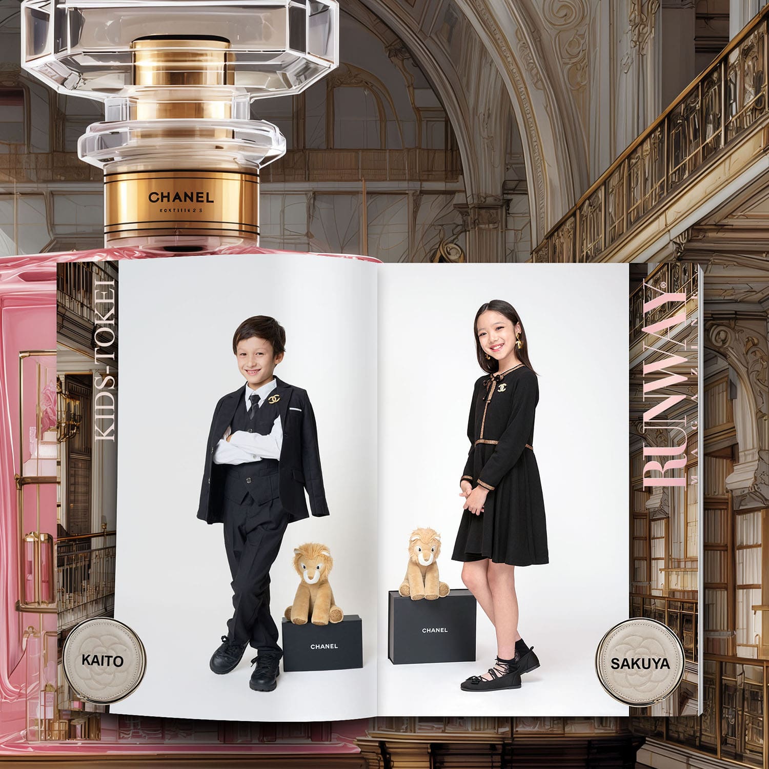 11 Kids Tokei on Runway Magazine Vol06 2026