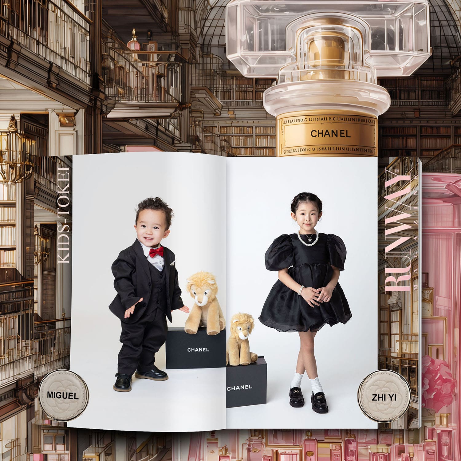 16 Kids Tokei on Runway Magazine Vol06 2026