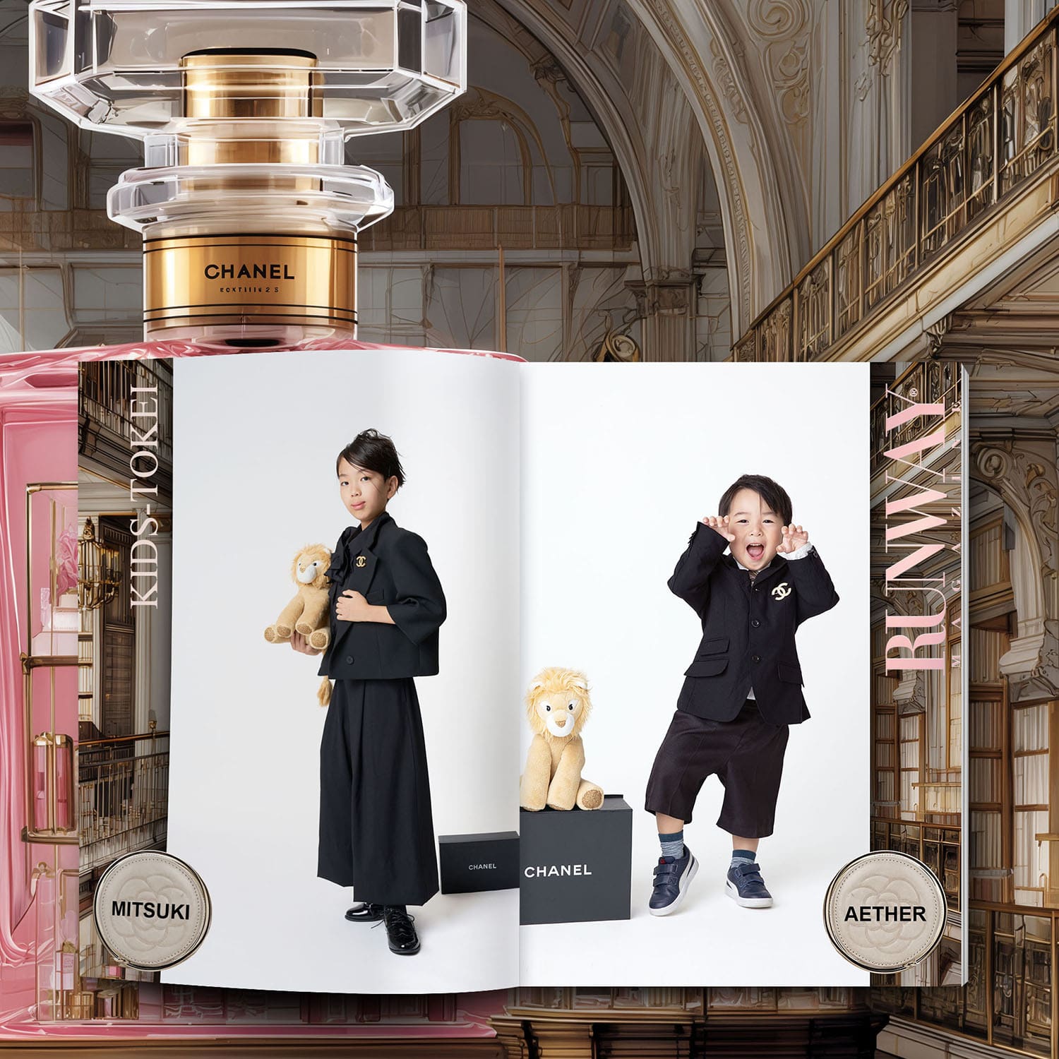 17 Kids Tokei on Runway Magazine Vol06 2026