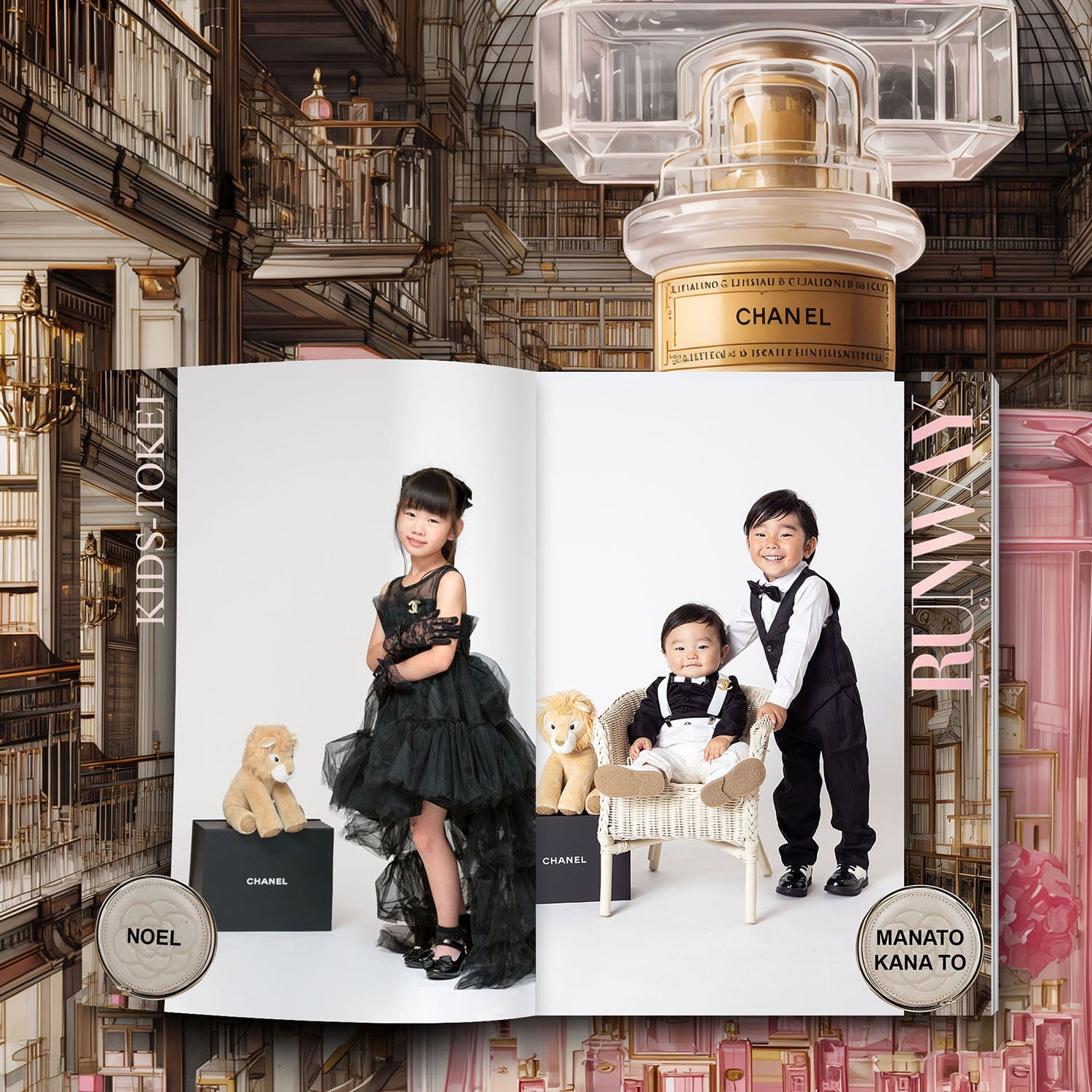 18 Kids Tokei on Runway Magazine Vol06 2026