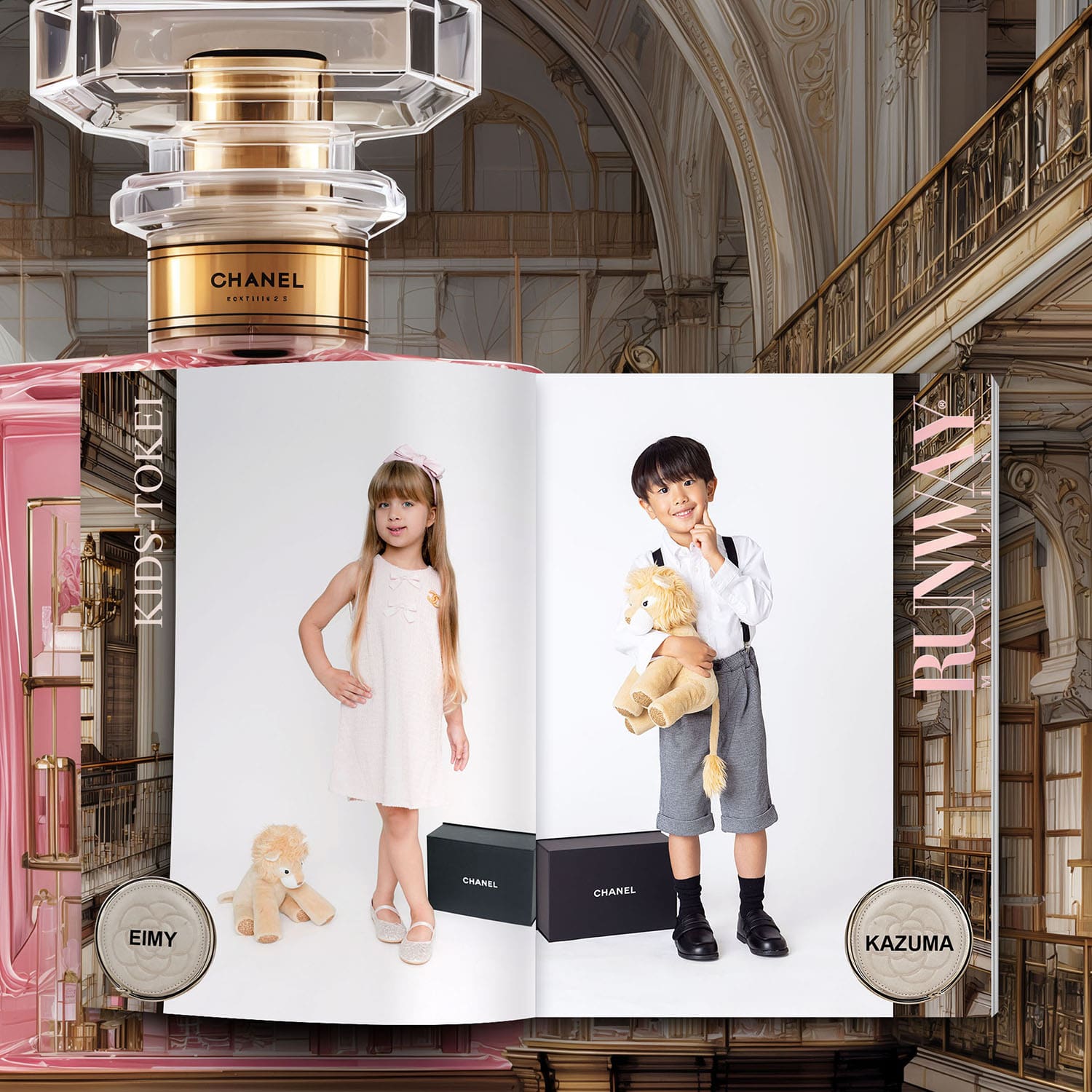 19 Kids Tokei on Runway Magazine Vol06 2026