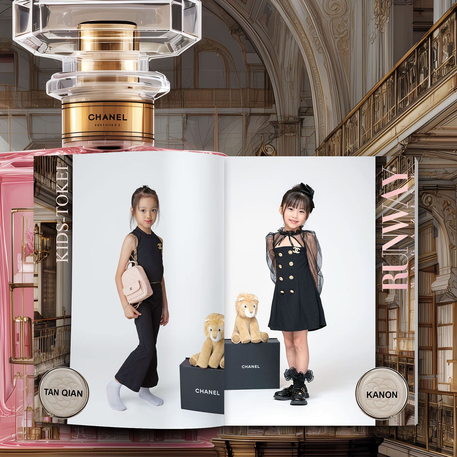 21 Kids Tokei on Runway Magazine Vol06 2026