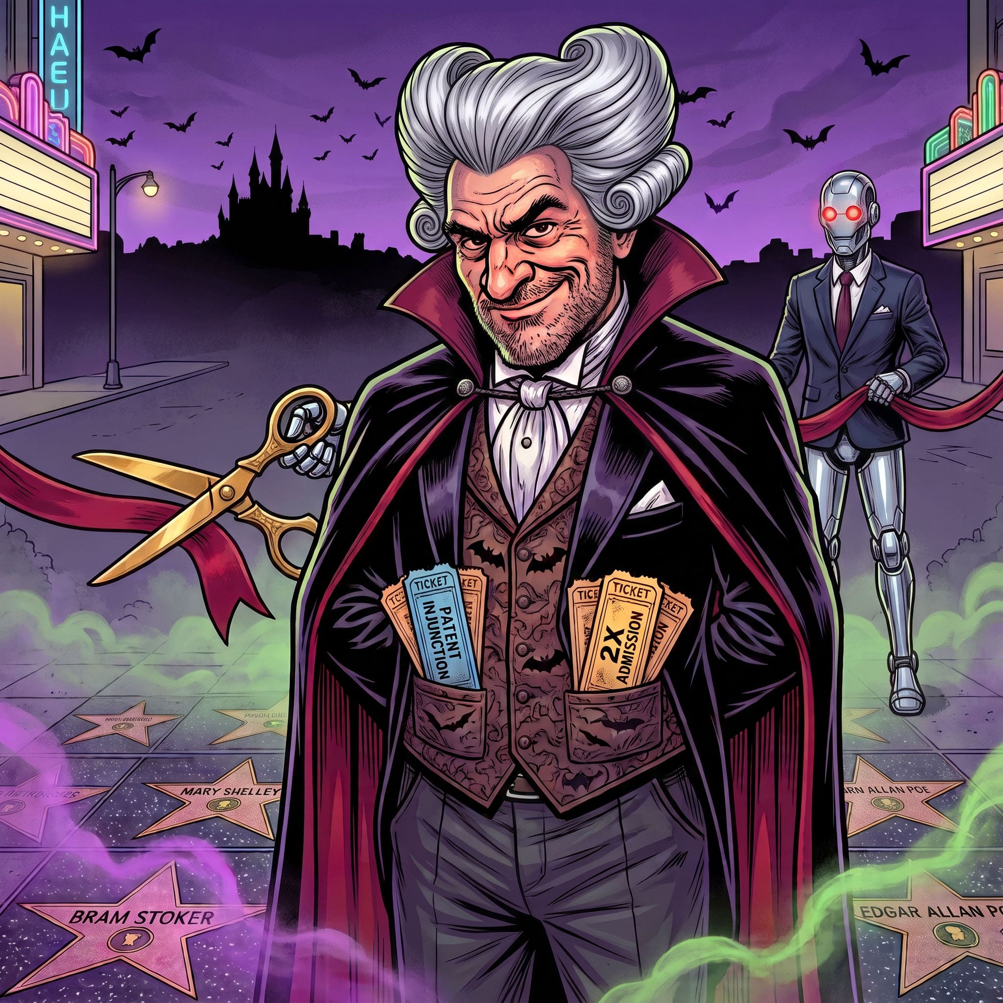 Disney Halloween The Ultimate Villain Experience Patent Injunction 2X Admission
