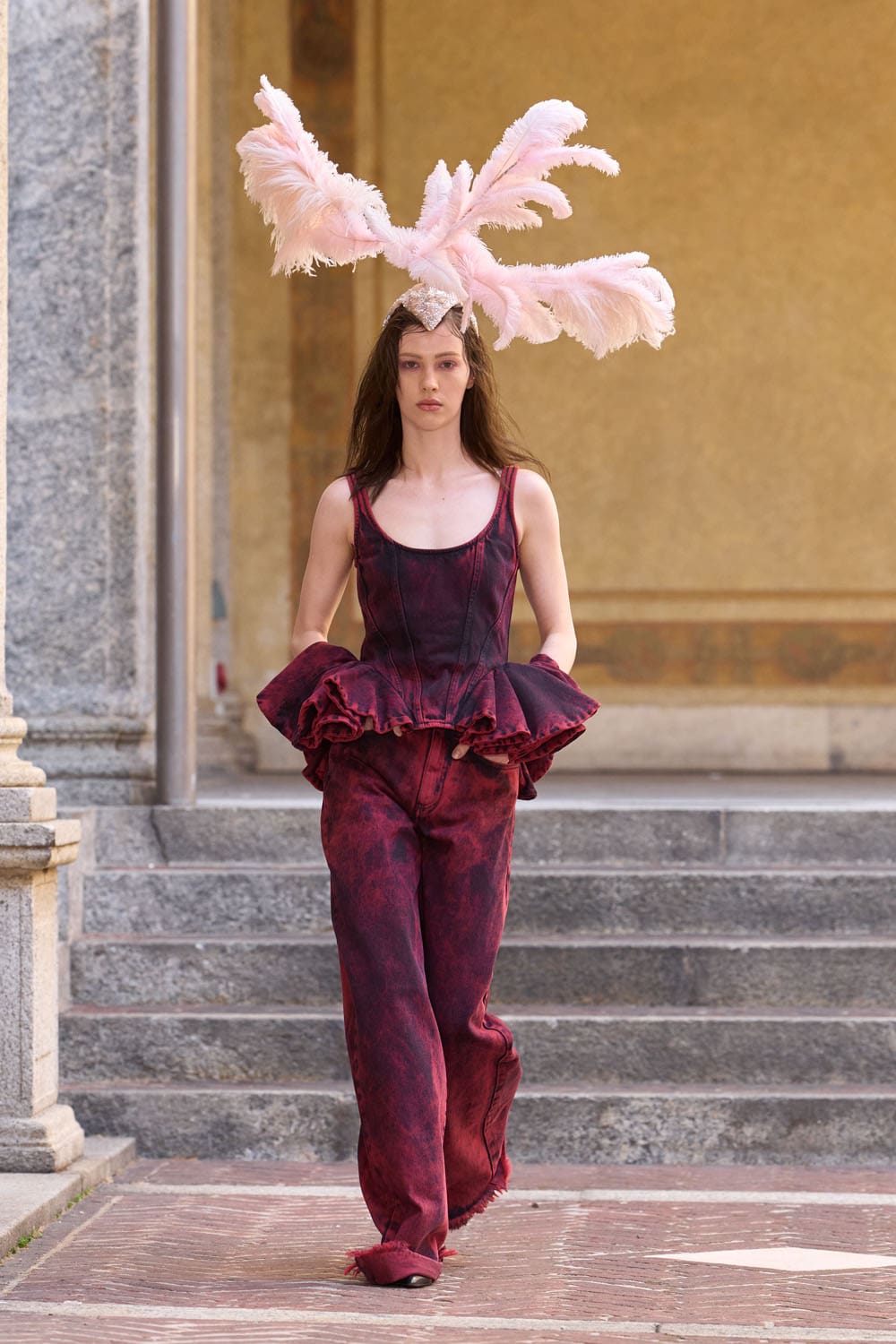 Marques' Almeida Spring Summer 2027 Runway Magazine (17)