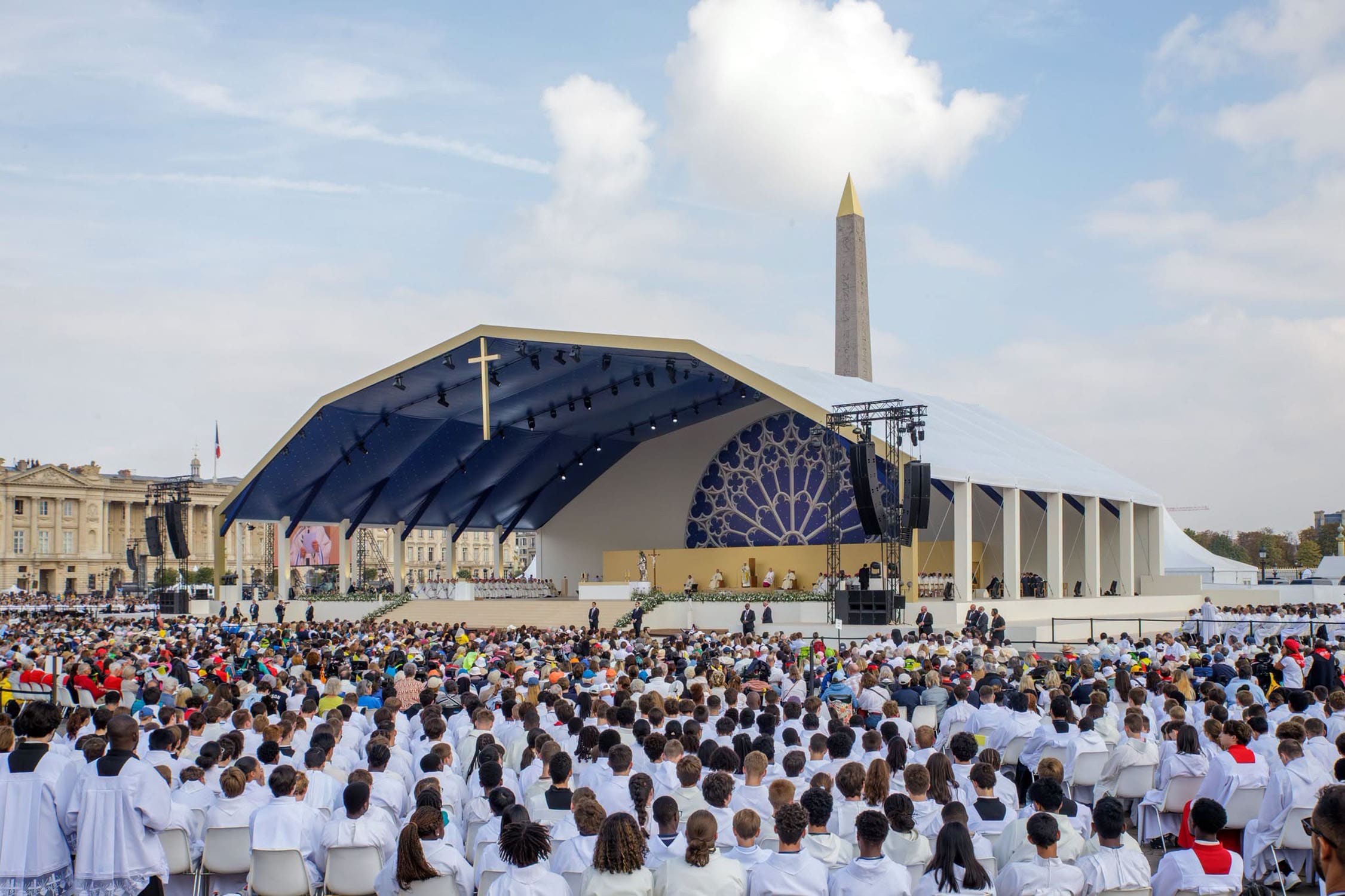 Papa León XIV, Misa de la Concordia en París, 800 000 asistentes, 26 de septiembre. Foto © Nikitun Mouravieff 17