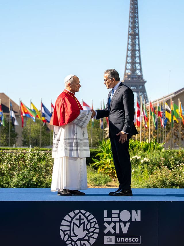 Pape Léon XIV, 25 septembre, Paris