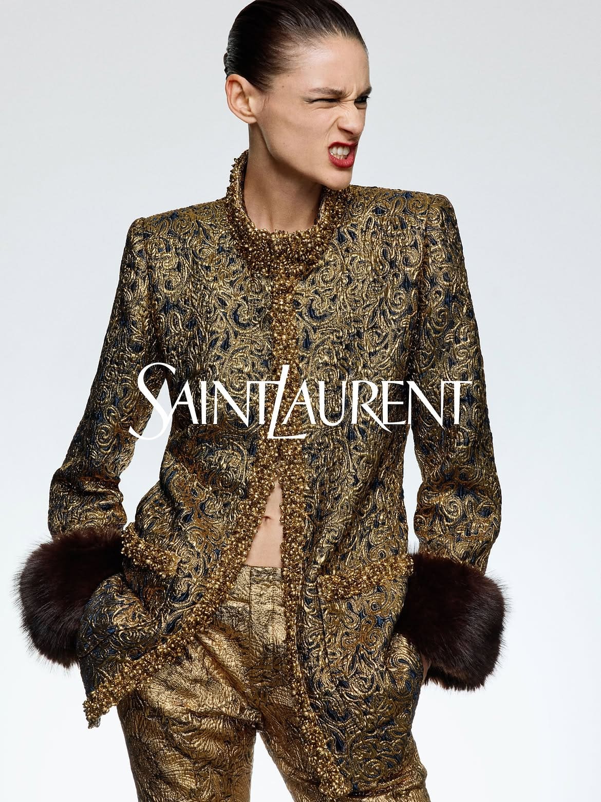 Saint Laurent Spring Summer 2027 Backstage Runway Magazine (3)