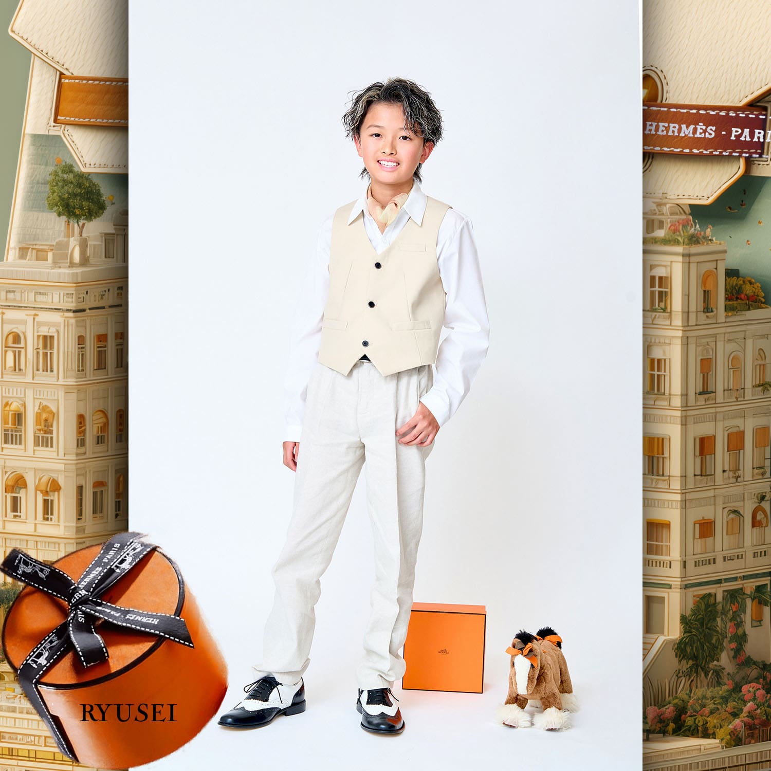 009 Kinder Tokei an Runway Magazin Kids 2026 Vol. 07