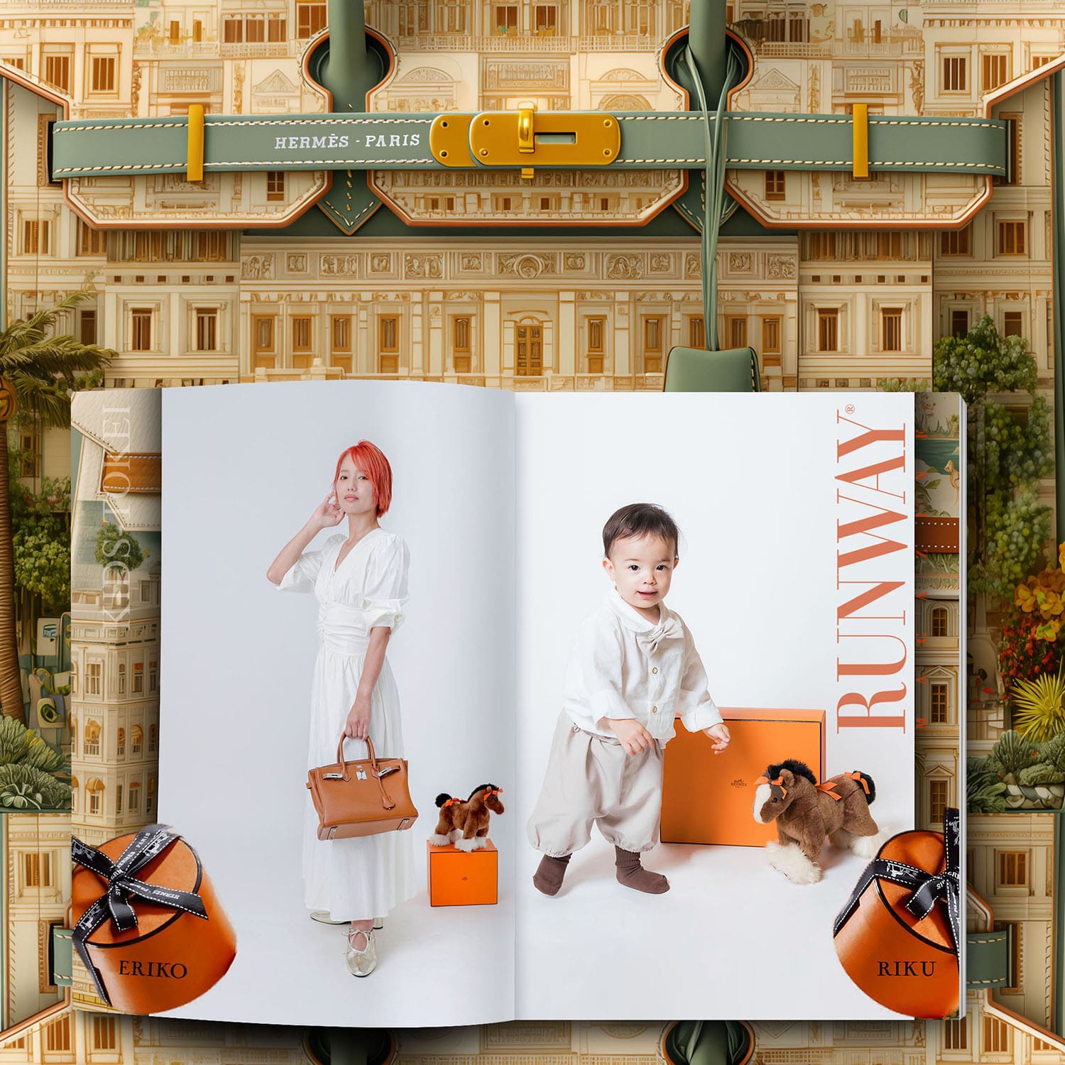 13 Kinder Tokei an Runway Magazin Vol07 2026