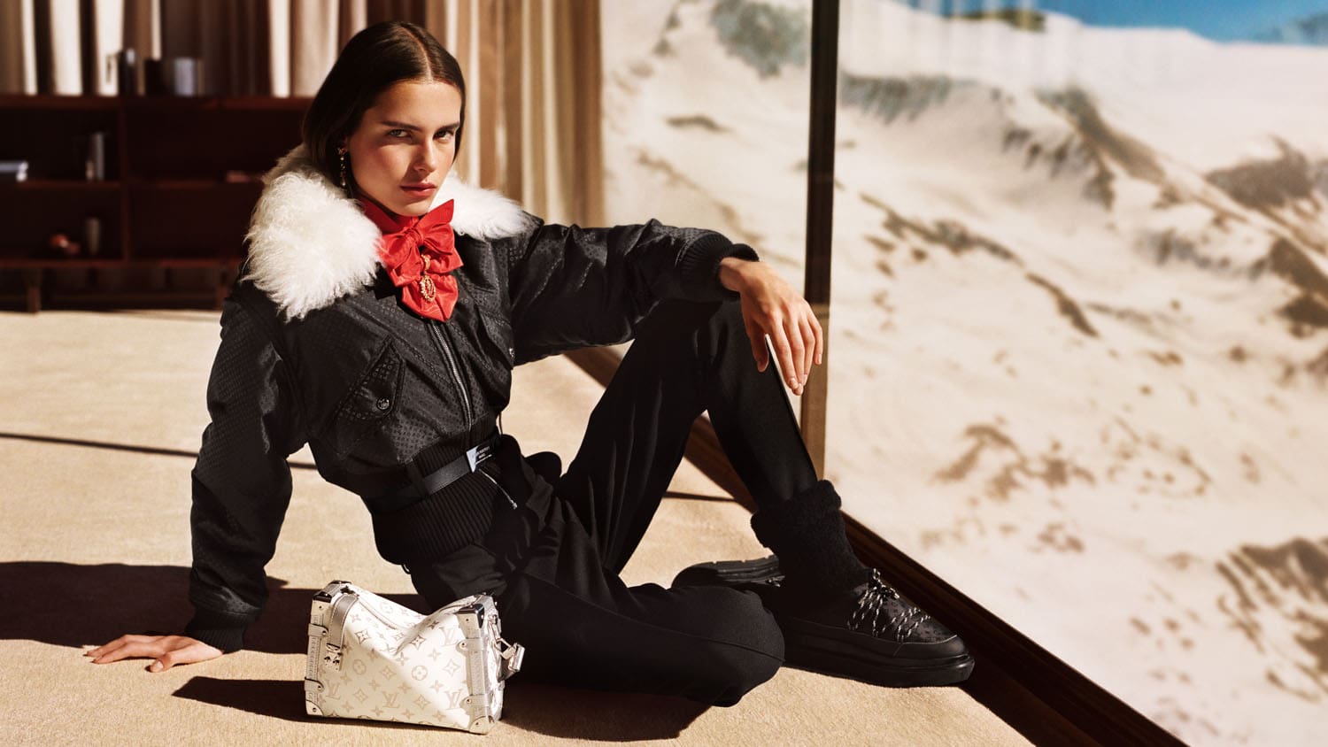 Colección cápsula de esquí Louis Vuitton LV Runway Revista (28)